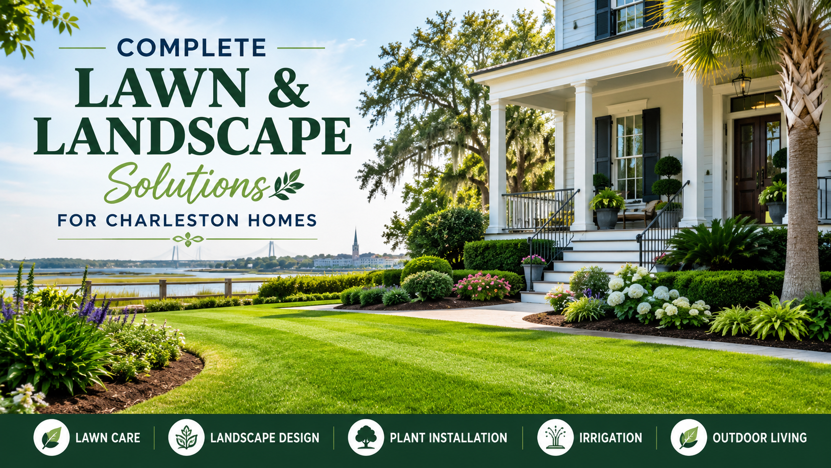 Complete Lawn & Landscape Solutions for Charleston Homes