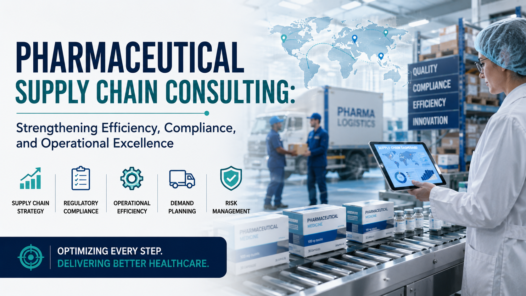Pharmaceutical Supply Chain Consulting: Strengthening Efficiency, Compliance, and Operational Excellence