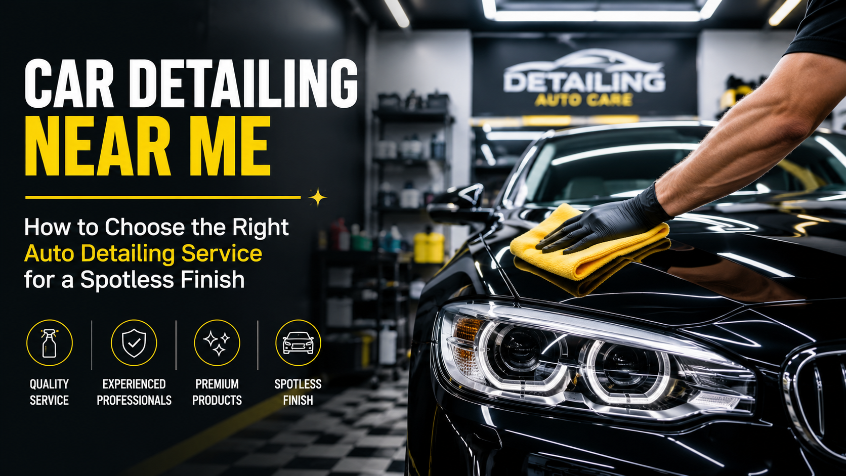 Car Detailing Near Me: How to Choose the Right Auto Detailing Service for a Spotless Finish