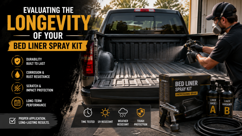 Evaluating the Longevity of Your Bed Liner Spray Kit