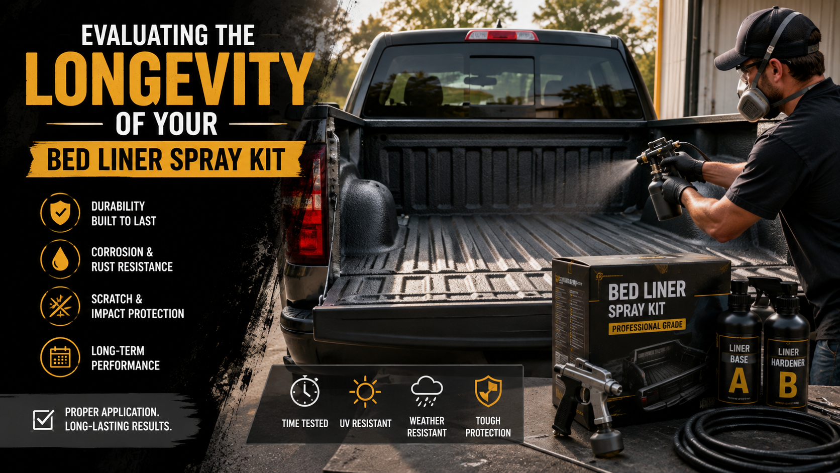 Evaluating the Longevity of Your Bed Liner Spray Kit